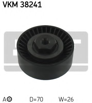 Ролик ремня генератора SKF VKM 38241