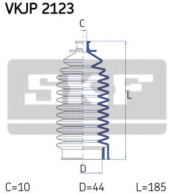 Пыльник рулевой рейки SKF VKJP 2123
