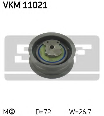 Натяжной ролик ремня ГРМ SKF VKM 11021