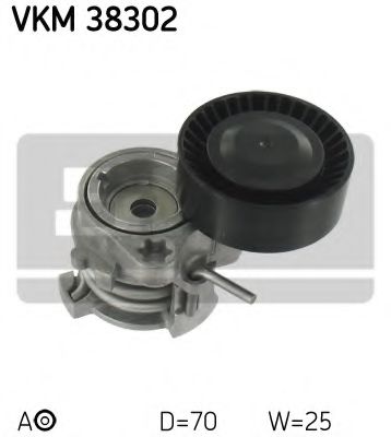 Ролик ремня генератора SKF VKM 38302