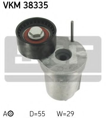 Ролик ремня генератора SKF VKM 38335