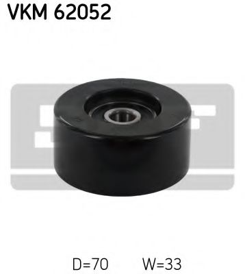 Обводной ролик SKF VKM 62052