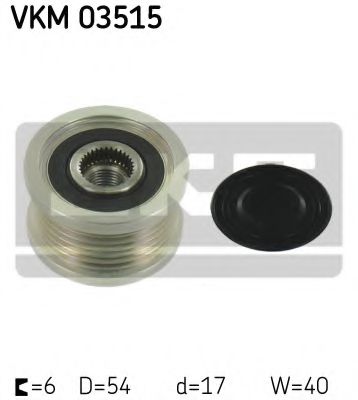 Муфта генератора SKF VKM 03515