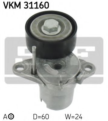 Ролик ремня генератора SKF VKM 31160