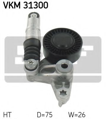 Ролик ремня генератора SKF VKM 31300