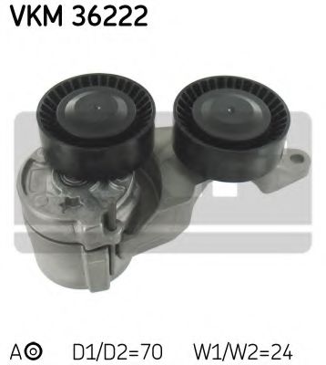 Ролик ремня генератора SKF VKM 36222