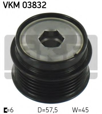 Муфта генератора SKF VKM 03832