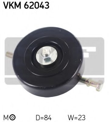 Ролик ремня генератора SKF VKM 62043