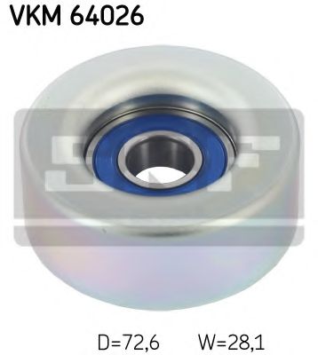 Обводной ролик SKF VKM 64026