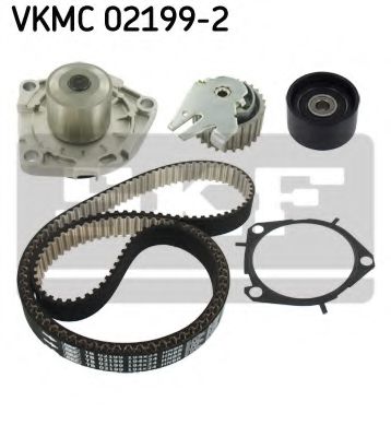 Комплект ГРМ с помпой SKF VKMC 02199-2