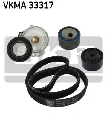 Комплект ролика ремня генератора SKF VKMA 33317