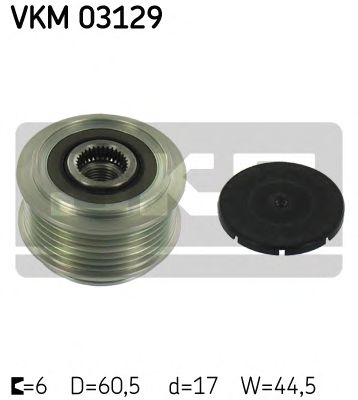 Муфта генератора SKF VKM 03129