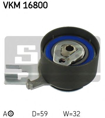 Натяжной ролик ремня ГРМ SKF VKM 16800
