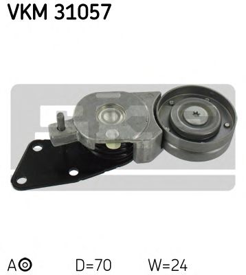 Ролик ремня генератора SKF VKM 31057