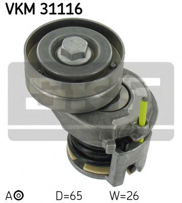 Ролик ремня генератора SKF VKM 31116