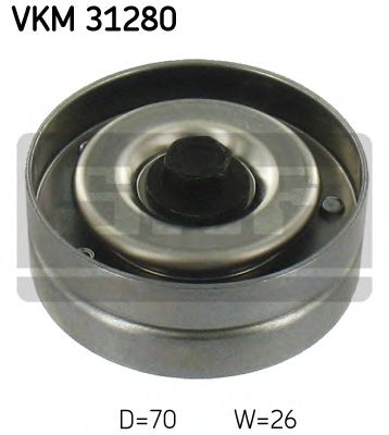 Обводной ролик SKF VKM 31280