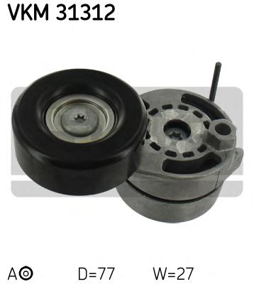Ролик ремня генератора SKF VKM 31312