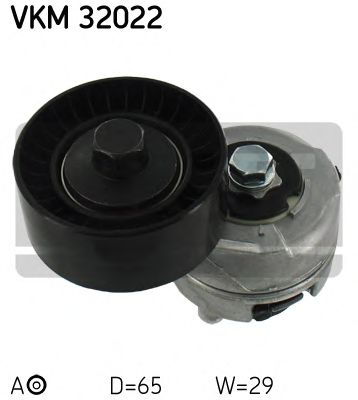 Ролик ремня генератора SKF VKM 32022