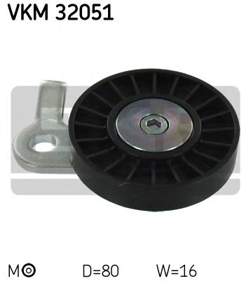 Ролик ремня генератора SKF VKM 32051