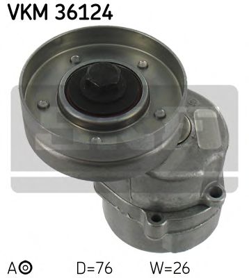Ролик ремня генератора SKF VKM 36124