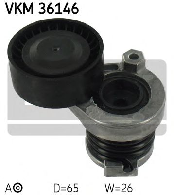 Ролик ремня генератора SKF VKM 36146