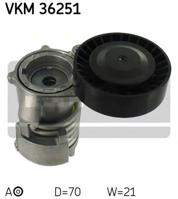 Ролик ремня генератора SKF VKM 36251
