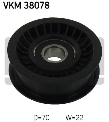 Обводной ролик SKF VKM 38078