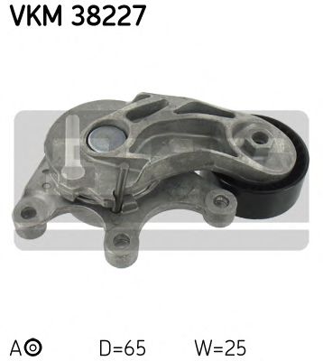 Ролик ремня генератора SKF VKM 38227