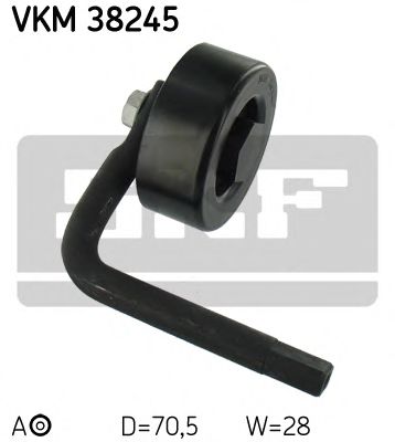 Ролик ремня генератора SKF VKM 38245