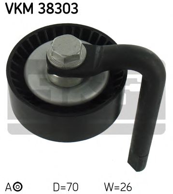 Ролик ремня генератора SKF VKM 38303