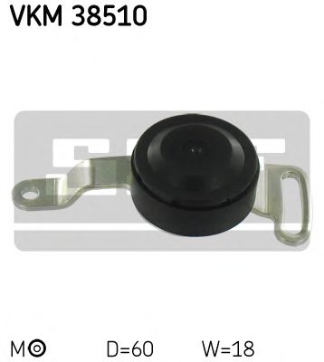 Ролик ремня генератора SKF VKM 38510