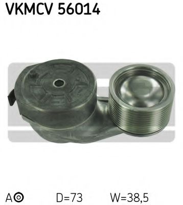 Ролик ремня генератора SKF VKMCV 56014