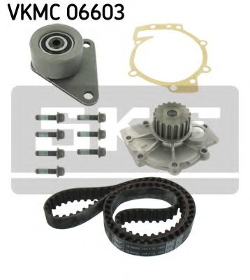 Комплект ГРМ с помпой SKF VKMC 06603