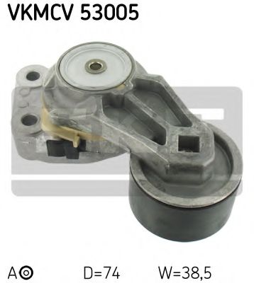 Ролик ремня генератора SKF VKMCV 53005