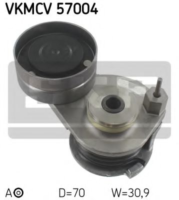 Ролик ремня генератора SKF VKMCV 57004