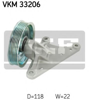 Обводной ролик SKF VKM 33206