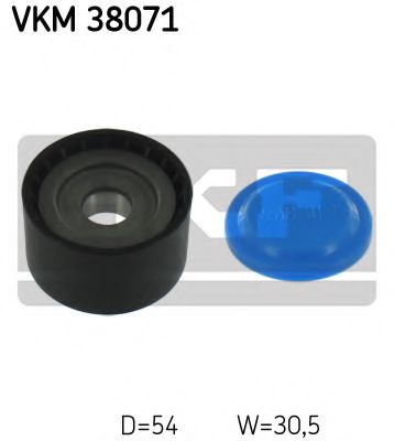Обводной ролик SKF VKM 38071
