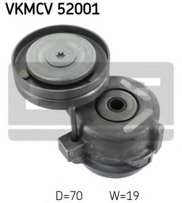 Ролик ремня генератора SKF VKMCV 52001