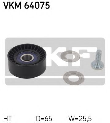 Ролик ремня генератора SKF VKM 64075