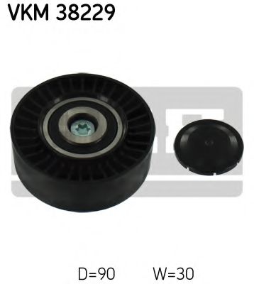Обводной ролик SKF VKM 38229