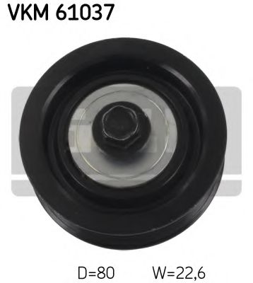 Обводной ролик SKF VKM 61037