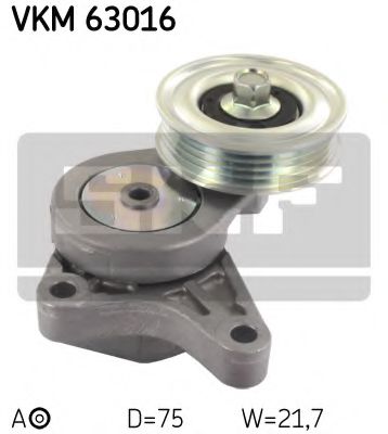 Ролик ремня генератора SKF VKM 63016