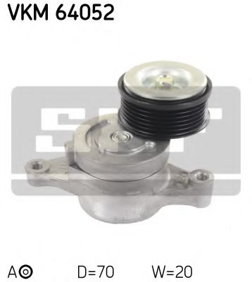 Ролик ремня генератора SKF VKM 64052