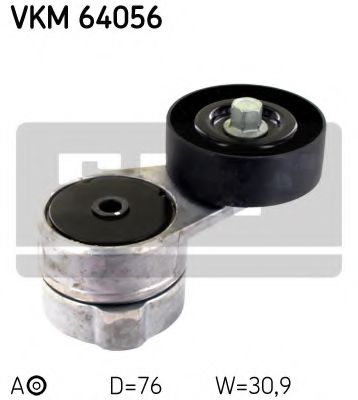 Ролик ремня генератора SKF VKM 64056