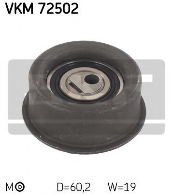 Натяжной ролик ремня ГРМ SKF VKM 72502