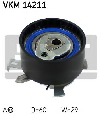 Натяжной ролик ремня ГРМ SKF VKM 14211