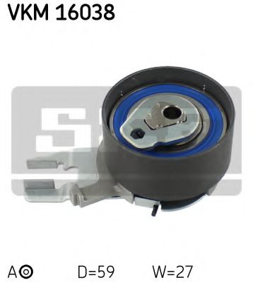 Натяжной ролик ремня ГРМ SKF VKM 16038