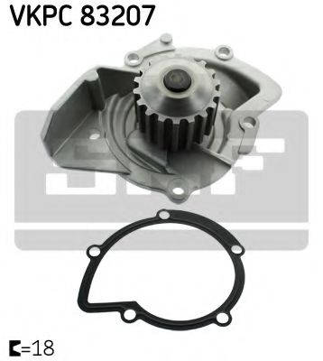 Водяной насос SKF VKPC 83207