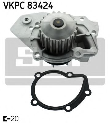 Водяной насос SKF VKPC 83424