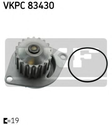 Водяной насос SKF VKPC 83430